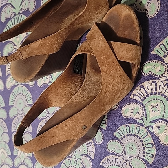 Super Comfy UGG Wedge Slingback Shoes - Picture 2 of 5